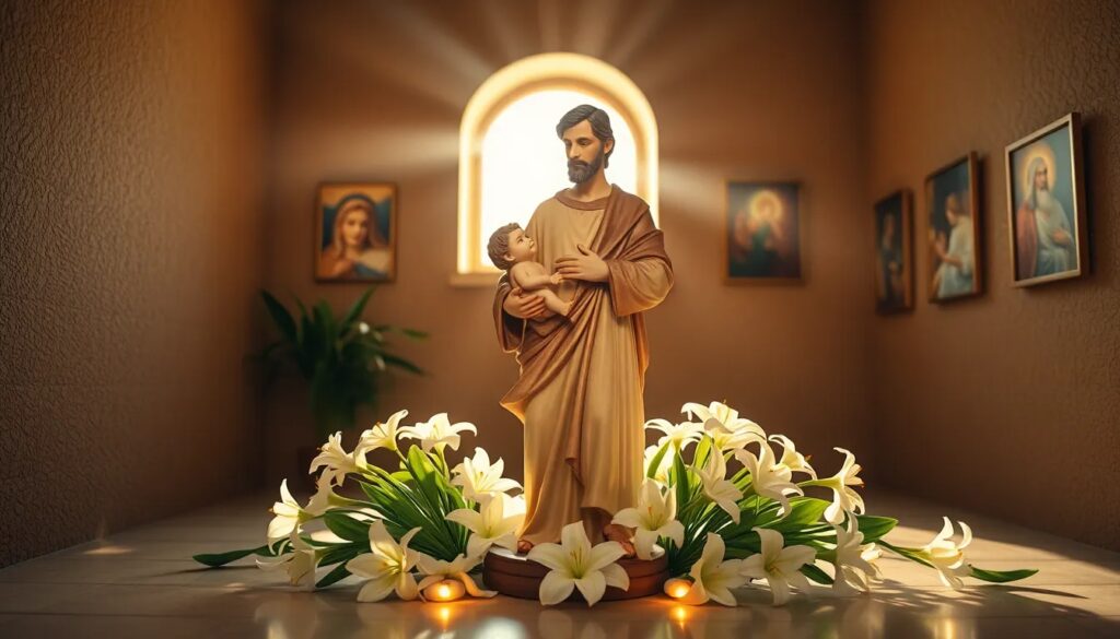 Déposer une intention de prière à saint Joseph