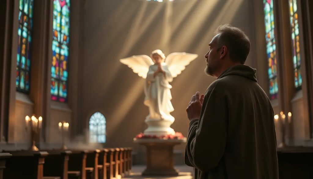 Prière à l'ange gardien de Padre Pio