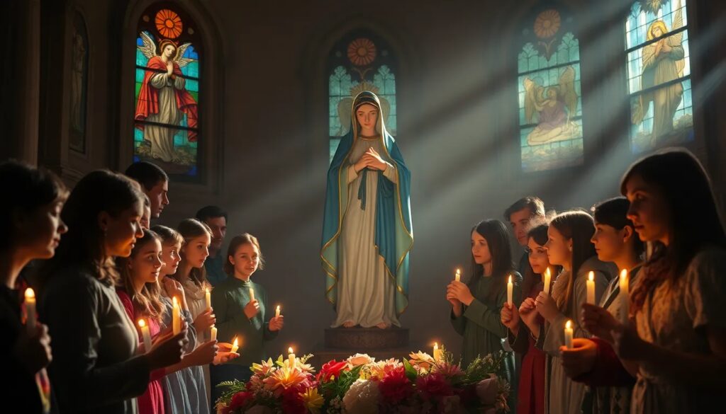 Prière à notre dame de la lumière