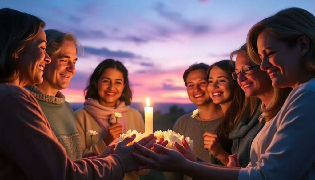 Prière pour aider un défunt à aller vers la lumière